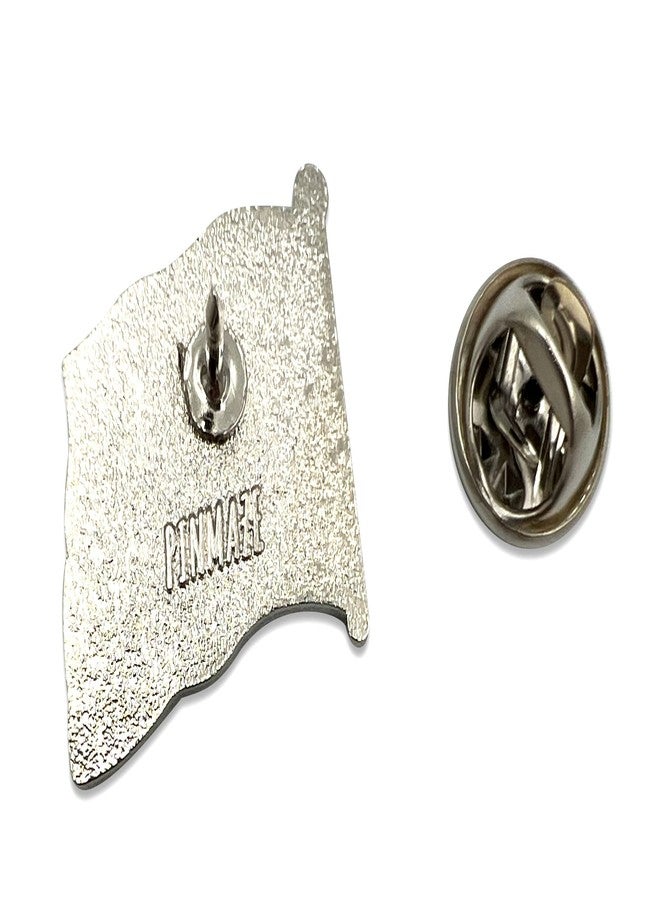 PinMaze Blue Thin Line US Flag - USA American Lapel Pin Series - Image 3